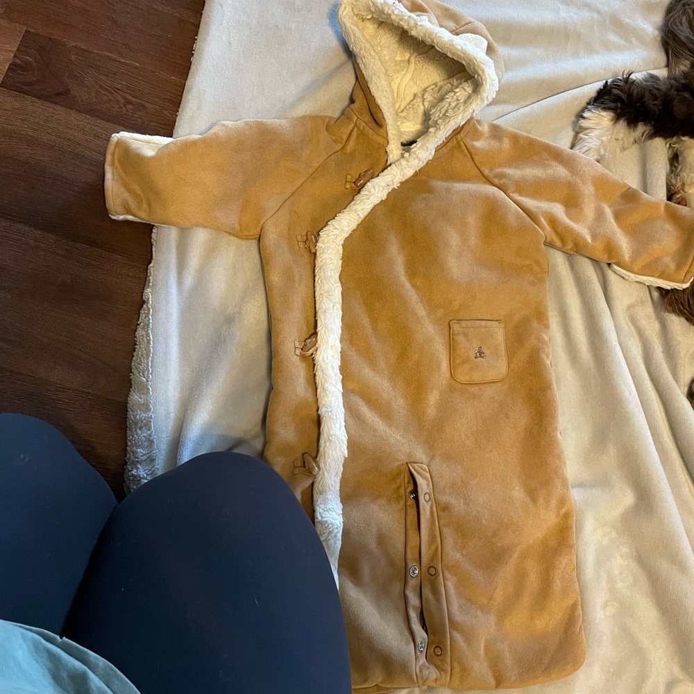 Baby Gap‎ Bear Faux Suede and Sherpa bunting